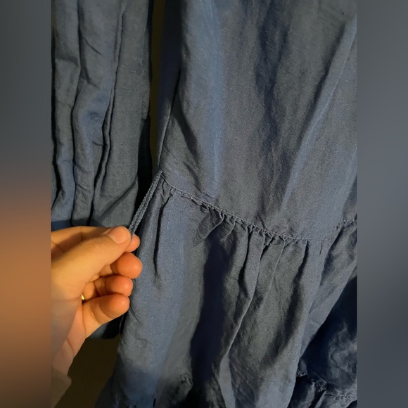 Sundance Elderflower tiered linen dress - Picture 5 of 5